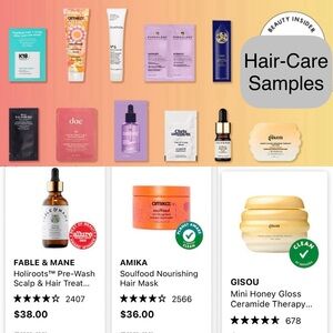 Sephora Hair-Care Sample Bag - 11 items